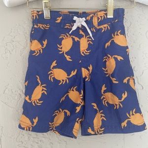 Janie and Jack boys swim trunks size 2T